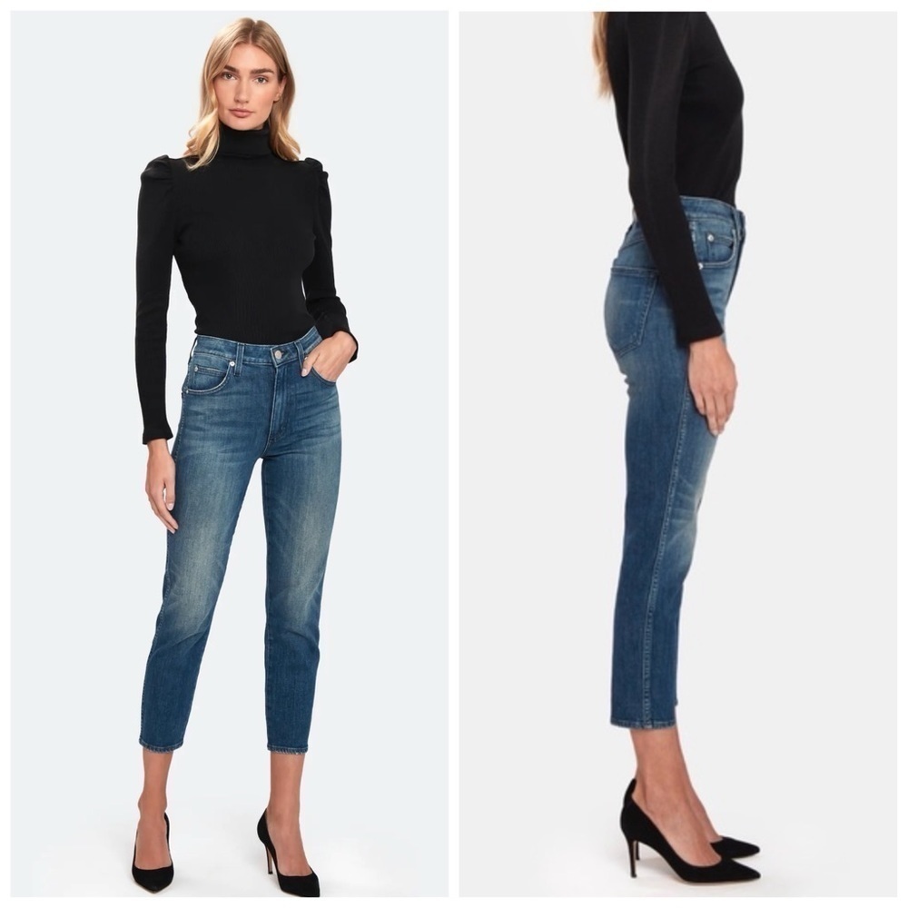 Amo • high rise stix crop jeans